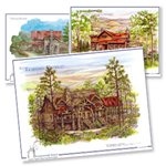 The Balsam Mountain Collection of cottage home plans