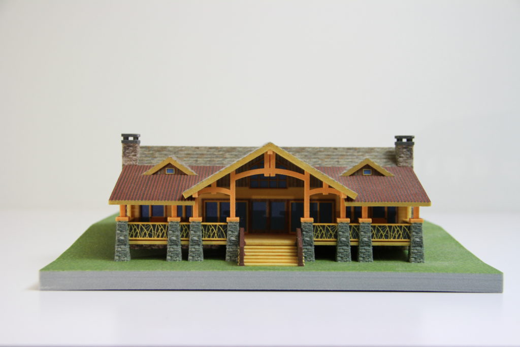 Cove Creek Cabin 3D Model Winterwoods